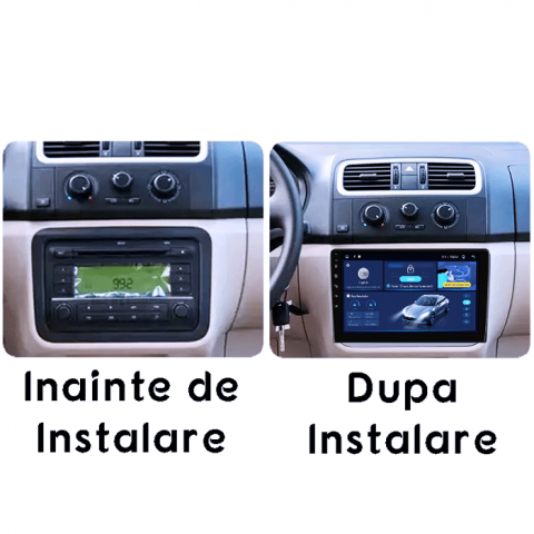 Navigatie dedicata Skoda Fabia 2007-2014, 4GB RAM 64GB ROM, Octacore, Android 14, Display QLED 1K 10", Carplay&Android Auto, SIM 4G, Ventilator Activ [4]
