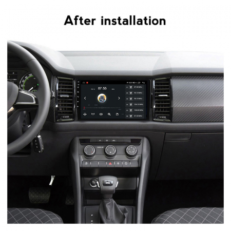 Navigatie dedicata Skoda Kodiaq 2016-2018, 4GB RAM 64GB ROM, Octacore, Android 13, Display QLED 9", DSP, Carplay, Android Auto, Internet, Youtube, Waze, WIFI, Bluetooth [4]