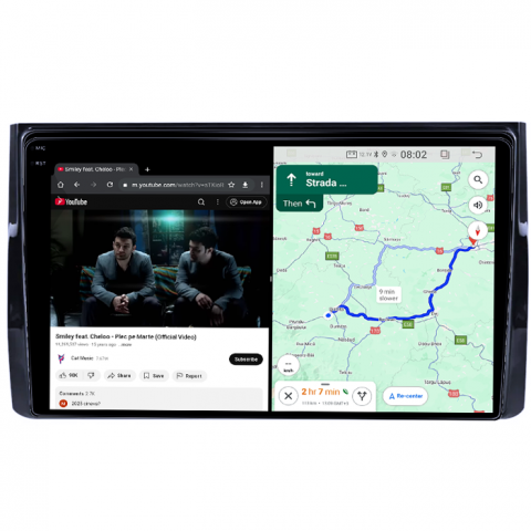 Navigatie dedicata Skoda Kodiaq 2016-2018, 4GB RAM 64GB ROM, Quad Core, Display 9" QLED 1K, Carplay, Android 14, Bluetooth, Magazin Play, Suport Camere AHD [5]