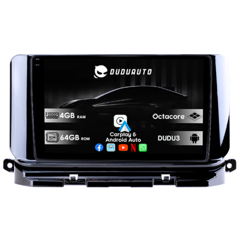Skoda - Navigatie dedicata Skoda Octavia 4 2020-2024, DUDU3, 4GB RAM 64GB ROM, Octacore, Platforma 8581, Android, Display QLED 9", DSP, Carplay&AndroidAuto