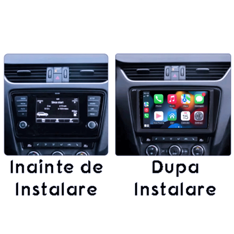 Navigatie dedicata Skoda Octavia A7 2014, 4GB RAM 64GB ROM, Procesor Qualcomm Octacore, Android 14, Rezolutie 2K, Display QLED 10", DSP, Carplay&Android Auto, SIM 4G [5]