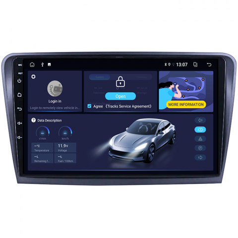 Navigatie dedicata Skoda Superb 2 2008-2015, 8GB RAM 128GB ROM, Octacore, Platforma 7862,Android 13, Display QLED 10”, Suporta camera 360º, DSP, Carplay&Android Auto, SIM 4G, Ventilator Activ [6]