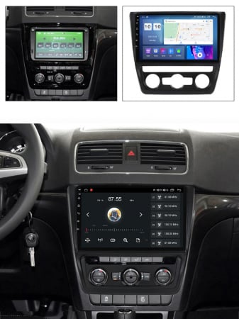 Navigatie dedicata Skoda Yeti 5L 2009-2014, 4GB RAM 32GB ROM, Octacore, Android 14, Display QLED 1K 10", DSP, Carplay&Android Auto, SIM 4G, Bluetooth, Ventilator Activ [3]