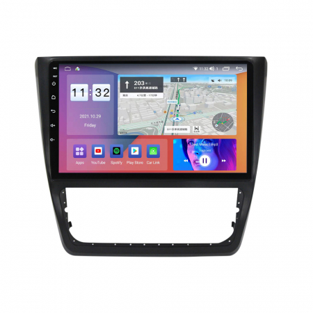 Navigatie dedicata Skoda Yeti 5L 2009-2014, 4GB RAM 64GB ROM, Octacore, Android 13, Display QLED 10", DSP, Carplay, Android Auto, Internet, Youtube, Waze, WIFI, Bluetooth [2]