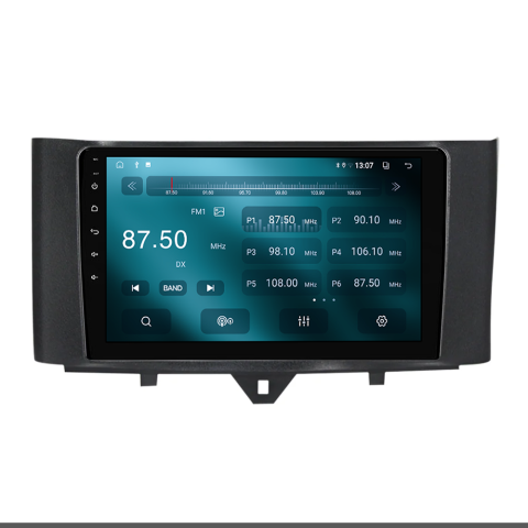 Navigatie dedicata Smart Fortwo 2011-2015, 4GB RAM 64GB ROM, Quad Core, Display 9" QLED 1K, Carplay, Android 14, Bluetooth, Magazin Play, Suport Camere AHD [2]