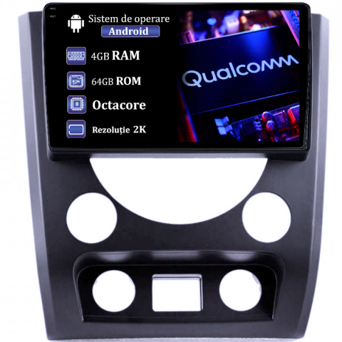 Navigatii Dedicate - Navigatie dedicata SsangYong Rexton W 2014-2016, 4GB RAM 64GB ROM, Procesor Qualcomm Octacore, Android 14, Rezolutie 2K, Display QLED 10", DSP, Carplay&Android Auto, SIM