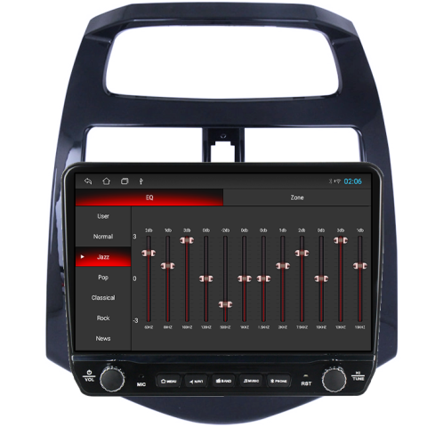 Navigatie dedicata Spark 2010-2014 Tesla cu butoane rotative model 2024, 4GB RAM 64GB ROM, Procesor Quadcore, Android 14, Display QLED 10", DSP, Carplay&Android Auto [3]