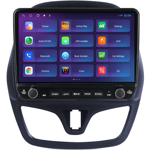 Navigatie dedicata Spark Beat 2015-2018 Tesla cu butoane rotative model 2024, 4GB RAM 64GB ROM, Procesor Quadcore, Android 14, Display QLED 10", DSP, Carplay&Android Auto [3]
