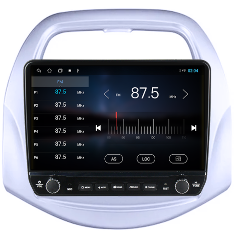 Navigatie dedicata Spark Beat 2018-2020 Tesla cu butoane rotative model 2024, 4GB RAM 64GB ROM, Procesor Quadcore, Android 14, Display QLED 10", DSP, Carplay&Android Auto [3]