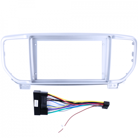 Navigatie dedicata Sportage4 2018-2019 cu butoane rotative model 2024, 4 GB RAM 64 ROM, Quadcore, Android 13, Display QLED, 9", DSP, Carplay, Android Auto, Internet, Youtube , Waze , WI-FI [2]