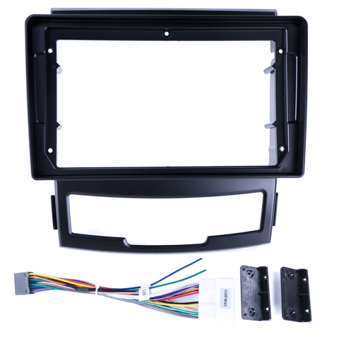 Navigatie dedicata Ssangyong Korando 2010-2013, 4GB RAM 64GB ROM, Quad Core, Display 9" QLED 1K, Carplay, Android 14, Bluetooth, Magazin Play, Suport Camere AHD [2]