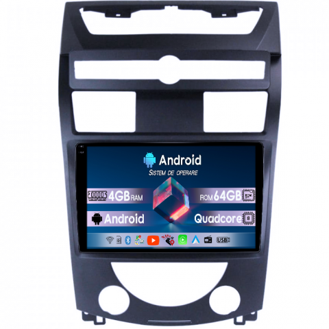 SsangYong - Navigatie dedicata SsangYong Rexton 2006-2012, 4GB RAM 64GB ROM, Quad Core, Display 10" QLED 1K, Carplay, Android 14, Bluetooth, Magazin Play, Suport Camere AHD