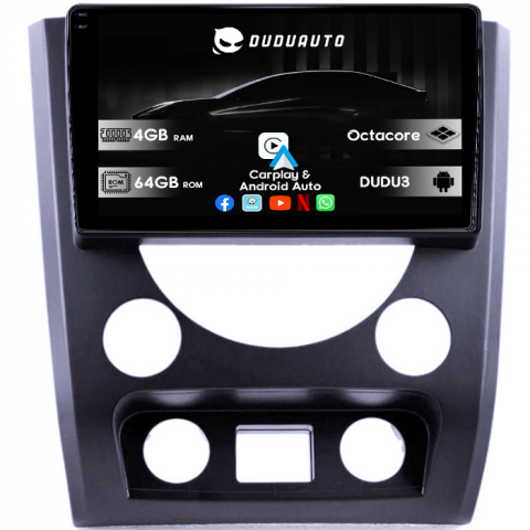 Navigatii Dedicate - Navigatie dedicata Ssangyong Rexton W 2014-2016, DUDU3, 4GB RAM 64GB ROM, Octacore, Platforma 8581, Android, Display QLED 9", DSP, Carplay&AndroidAuto
