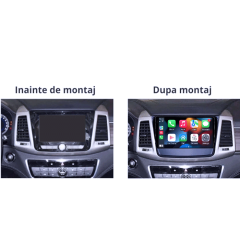 Navigatie dedicata SsangYong Rexton 2019, 4GB RAM 64GB ROM, Procesor Qualcomm Octacore, Android 14, Rezolutie 2K, Display QLED 9", DSP, Carplay&Android Auto, SIM 4G [5]