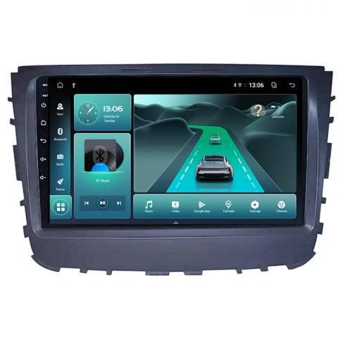 SsangYong - Navigatie dedicata SsangYong Rexton 2019, 8GB RAM 128GB ROM, Octacore, Platforma TS18, Android 13, Display QLED 9”, Suporta camera 360º, DSP, Carplay&Android Auto, SIM 4G, Ventilator Activ