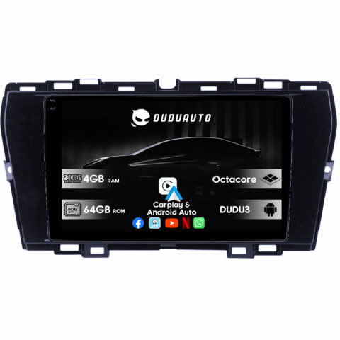 Navigatii Dedicate - Navigatie dedicata Ssangyong Tivoli 2019-2021, DUDU3, 4GB RAM 64GB ROM, Octacore, Platforma 8581, Android, Display QLED 9", DSP, Carplay&AndroidAuto