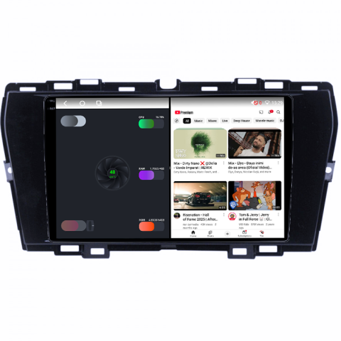 Navigatie dedicata SsangYong Tivoli 2019-2021, 4GB RAM 32GB ROM, Octacore, Android 14, Display QLED 1K 9", DSP, Carplay&Android Auto, SIM 4G, Bluetooth, Ventilator Activ [2]