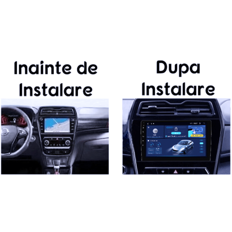 Navigatie dedicata SsangYong Tivoli 2019-2021, 4GB RAM 32GB ROM, Octacore, Android 14, Display QLED 1K 9", DSP, Carplay&Android Auto, SIM 4G, Bluetooth, Ventilator Activ [4]