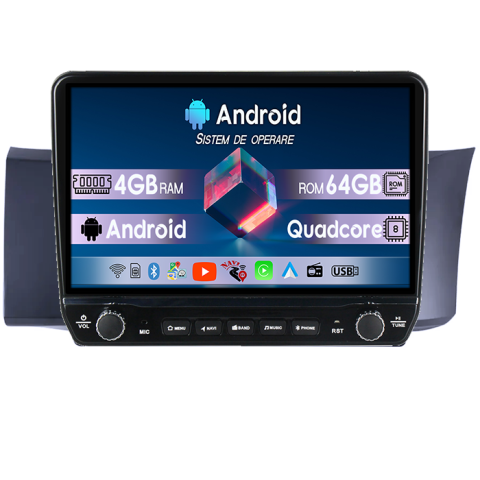 Navigatii Dedicate - Navigatie dedicata Subaru BRZ 2012-2016 Tesla cu butoane rotative model 2024, 4GB RAM 64GB ROM, Procesor Quadcore, Android 14, Display QLED 10", DSP, Carplay&Android Auto