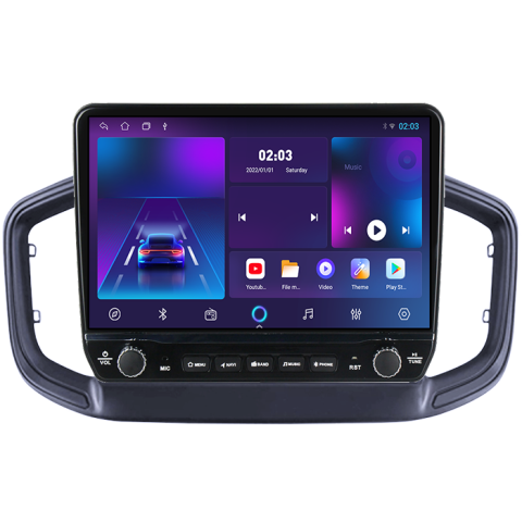 Navigatie dedicata Strada 2020-2021 Tesla cu butoane rotative model 2024, 4GB RAM 64GB ROM, Procesor Quadcore, Android 14, Display QLED 10", DSP, Carplay&Android Auto [5]