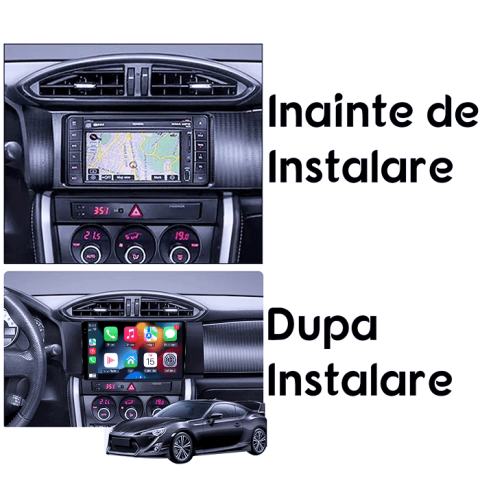 Navigatie dedicata Subaru BRZ 2012-2016, 4GB RAM 64GB ROM, Procesor Qualcomm Octacore, Android 14, Rezolutie 2K, Display QLED 9", DSP, Carplay&Android Auto, SIM 4G [5]