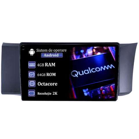 BRZ 2012-2016 - Navigatie dedicata Subaru BRZ 2012-2016, 4GB RAM 64GB ROM, Procesor Qualcomm Octacore, Android 14, Rezolutie 2K, Display QLED 9", DSP, Carplay&Android Auto, SIM 4G