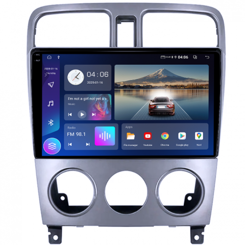 Navigatie dedicata Subaru Forester 2004-2008, 4GB RAM 64GB ROM, Quad Core, Display 9" QLED 1K, Carplay, Android 14, Bluetooth, Magazin Play, Suport Camere AHD [4]