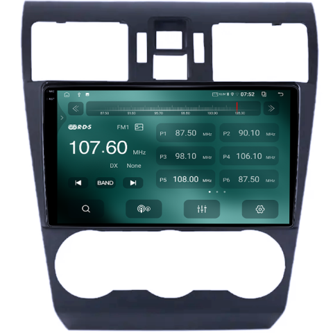 Navigatie dedicata Subaru Forester 2013-2014, 8GB RAM 128GB ROM, Octacore, Platforma TS18, Android 14, Display QLED 9", Suporta camera 360", DSP, Carplay&Android Auto, SIM 4G, Ventilator Activ [2]