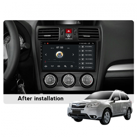 Navigatie dedicata Subaru Forester 2013-2014, 4 GB RAM 64 ROM, Android 13, Display QLED, 9", DSP, Carplay, Android Auto, Internet, Youtube , Waze , WI-FI , USB [4]