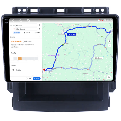 Navigatie dedicata Subaru Forester 2017-2020, 4GB RAM 32GB ROM, Octacore, Android 14, Display QLED 1K 9", DSP, Carplay&Android Auto, SIM 4G, Bluetooth, Ventilator Activ [3]