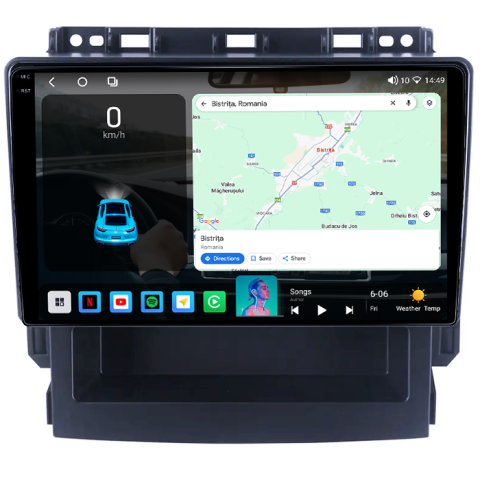 Navigatie dedicata Subaru Forester 2017-2020, 4GB RAM 32GB ROM, Octacore, Android 14, Display QLED 1K 9", DSP, Carplay&Android Auto, SIM 4G, Bluetooth, Ventilator Activ [1]