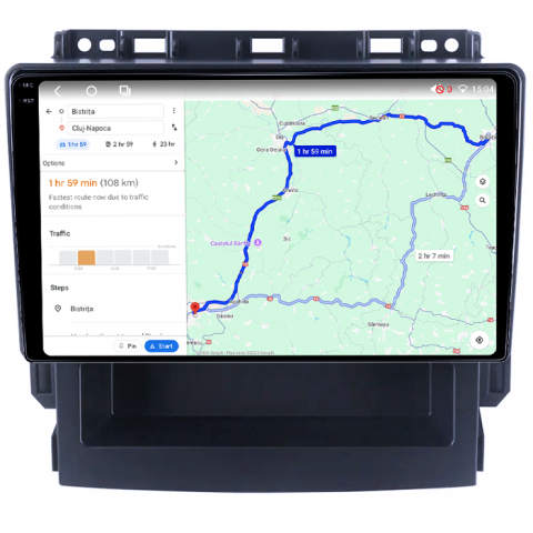 Navigatie dedicata Subaru Forester 2017-2020, 4GB RAM 64GB ROM, Octacore, Android 14, Display QLED 1K 9", Carplay&Android Auto, SIM 4G, Ventilator Activ [3]