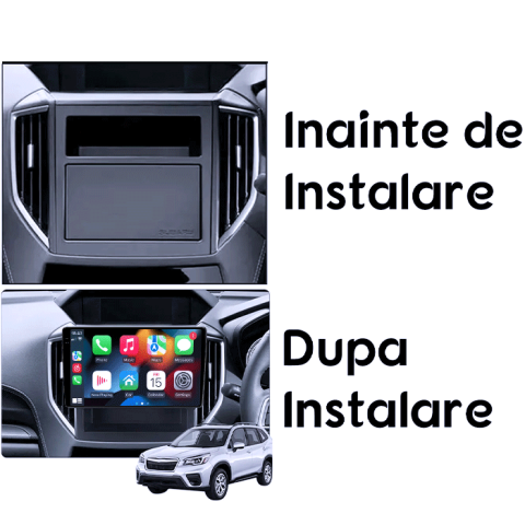 Navigatie dedicata Subaru Forester 2017-2020, 8GB RAM 128GB ROM, Octacore, Platforma TS18, Android 14, Display QLED 9", Suporta camera 360", DSP, Carplay&Android Auto, SIM 4G, Ventilator Activ [6]