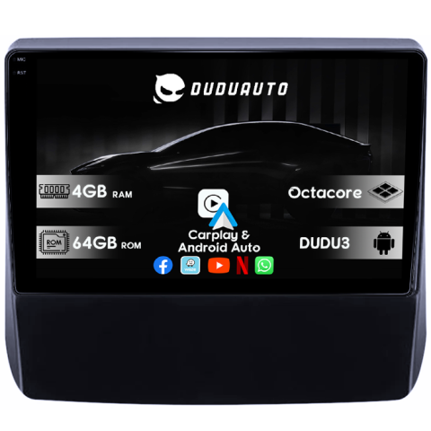 Subaru - Navigatie dedicata Subaru Forester 2018-2021, DUDU3, 4GB RAM 64GB ROM, Octacore, Platforma 8581, Android, Display QLED 9", DSP, Carplay&AndroidAuto