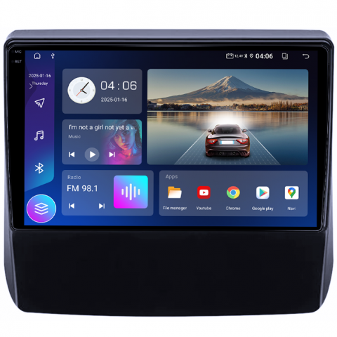 Subaru - Navigatie dedicata Subaru Forester 2018-2021, 4GB RAM 64GB ROM, Quad Core, Display 9" QLED 1K, Carplay, Android 14, Bluetooth, Magazin Play, Suport Camere AHD