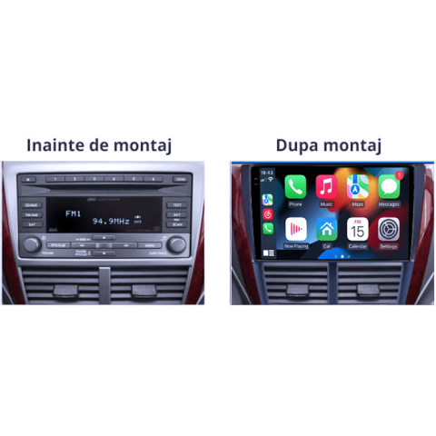 Navigatie dedicata Subaru Forester 3 2007-2013, 4GB RAM 64GB ROM, Procesor Qualcomm Octacore, Android 14, Rezolutie 2K, Display QLED 9", DSP, Carplay&Android Auto, SIM 4G [5]