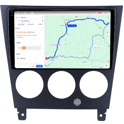 Navigatie dedicata Subaru Impreza 2002-2007, 4GB RAM 32GB ROM, Octacore, Android 14, Display QLED 1K 9", DSP, Carplay&Android Auto, SIM 4G, Bluetooth, Ventilator Activ [4]
