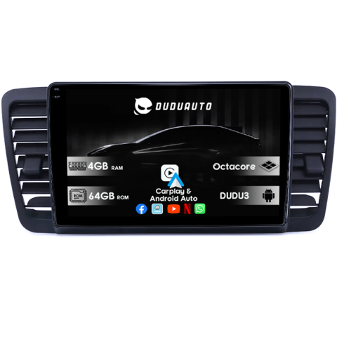 Subaru - Navigatie dedicata Subaru Legacy Outback 2003-2009, DUDU3, 4GB RAM 64GB ROM, Octacore, Platforma 8581, Android, Display QLED 9", DSP, Carplay&AndroidAuto
