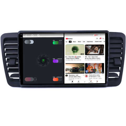 Navigatie dedicata Subaru Legacy Outback 2003-2009, 4GB RAM 32GB ROM, Octacore, Android 14, Display QLED 1K 9", DSP, Carplay&Android Auto, SIM 4G, Bluetooth, Ventilator Activ [2]