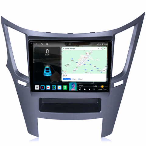 Navigatie dedicata Subaru Legacy Outback 2009-2014, 4GB RAM 64GB ROM, Octacore, Android 14, Display QLED 1K 9", Carplay&Android Auto, SIM 4G, Ventilator Activ [4]
