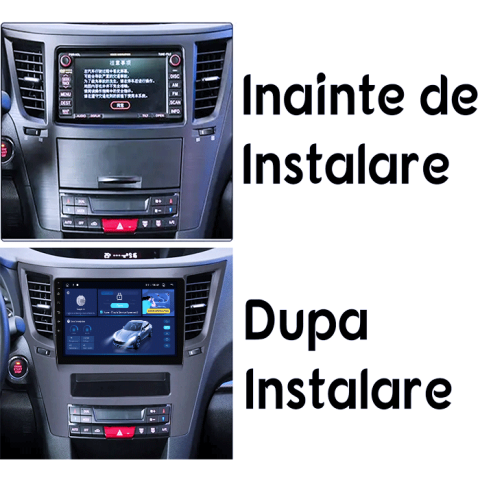 Navigatie dedicata Subaru Legacy Outback 2009-2014, 8GB RAM 128GB ROM, Octacore, Platforma TS18, Android 14, Display QLED 9", Suporta camera 360", DSP, Carplay&Android Auto, SIM 4G, Ventilator Acti [5]