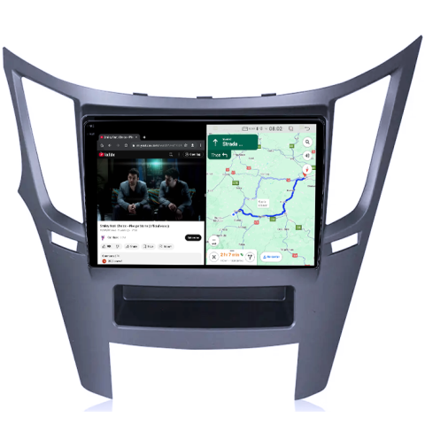 Navigatie dedicata Subaru Legacy Outback 2009-2014, 8GB RAM 128GB ROM, Octacore, Platforma TS18, Android 14, Display QLED 9", Suporta camera 360", DSP, Carplay&Android Auto, SIM 4G, Ventilator Acti [4]