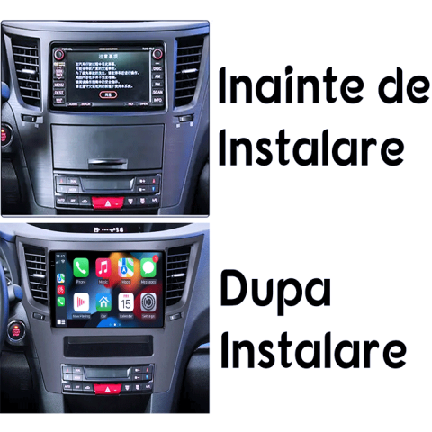 Navigatie dedicata Subaru Legacy Outback 2009-2014, 8GB RAM 128GB ROM, Octacore, Platforma TS18, Android 14, Display QLED 9", Suporta camera 360", DSP, Carplay&Android Auto, SIM 4G, Ventilator Acti [6]