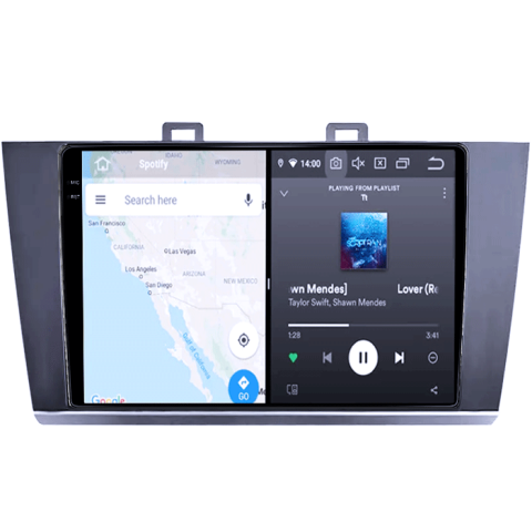 Navigatie dedicata Subaru Legacy Outback 2015-2018, 8GB RAM 128GB ROM, Octacore, Platforma TS18, Android 14, Display QLED 9", Suporta camera 360", DSP, Carplay&Android Auto, SIM 4G, Ventilator Acti [7]