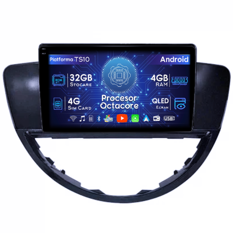 Tribeca 2007-2011 - Navigatie dedicata Subaru Tribeca 2007-2011, 4GB RAM 32GB ROM, Octacore, Android 14, Display QLED 1K 9", DSP, Carplay&Android Auto, SIM 4G, Bluetooth, Ventilator Activ