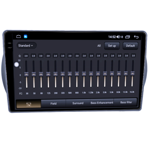 Navigatie dedicata Suzuki Alto 2013-, 8GB RAM 128GB ROM, Octacore, Platforma TS18, Android 14, Display QLED 9", Suporta camera 360", DSP, Carplay&Android Auto, SIM 4G, Ventilator Activ [7]