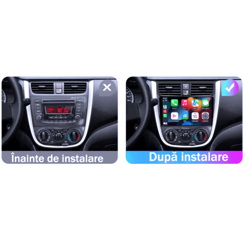 Navigatie dedicata Suzuki Celerio 2015-2018, 4GB RAM 64GB ROM, Procesor Qualcomm Octacore, Android 14, Rezolutie 2K, Display QLED 9", DSP, Carplay&Android Auto, SIM 4G [5]
