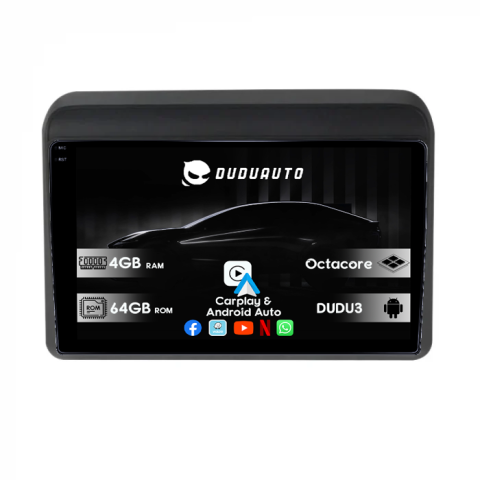 Navigatii Dedicate - Navigatie dedicata Suzuki Ertiga 2018-2020, DUDU3, 4GB RAM 64GB ROM, Octacore, Platforma 8581, Android, Display QLED 9", DSP, Carplay&AndroidAuto