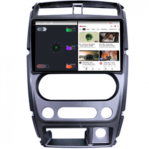 Navigatie dedicata Suzuki Jimny 2007-2012, 4GB RAM 64GB ROM, Octacore, Android 14, Display QLED 1K 9", Carplay&Android Auto, SIM 4G, Ventilator Activ [2]