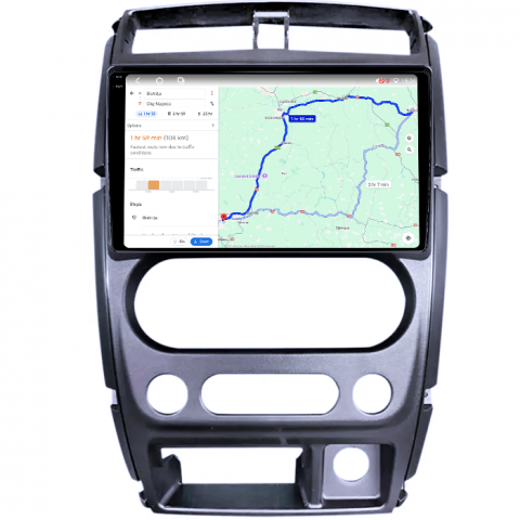 Navigatie dedicata Suzuki Jimny 2007-2012, 4GB RAM 64GB ROM, Octacore, Android 14, Display QLED 1K 9", Carplay&Android Auto, SIM 4G, Ventilator Activ [3]